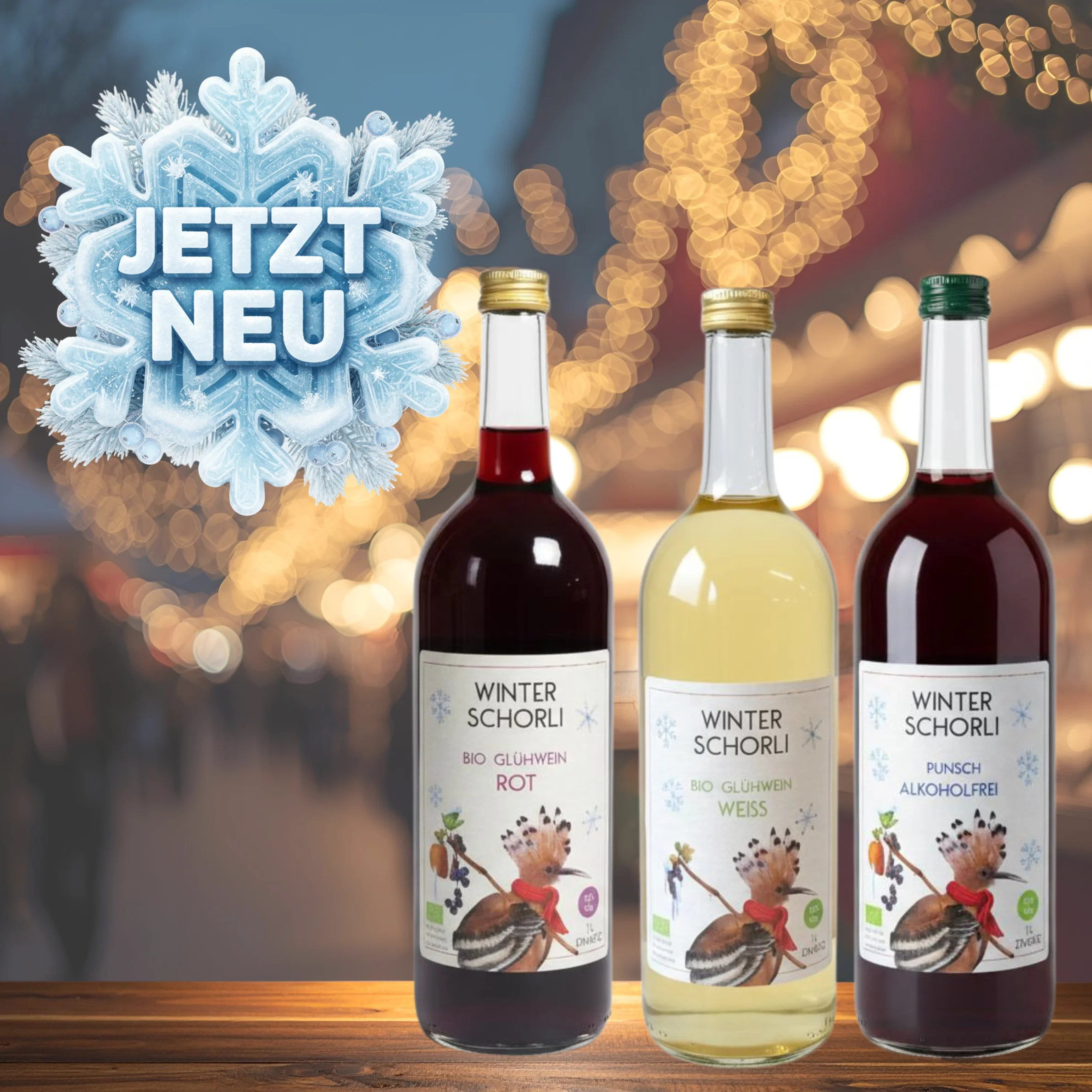 Neu bei Wiesenkiez: alkoholfreie Heißgetränke in der Flasche